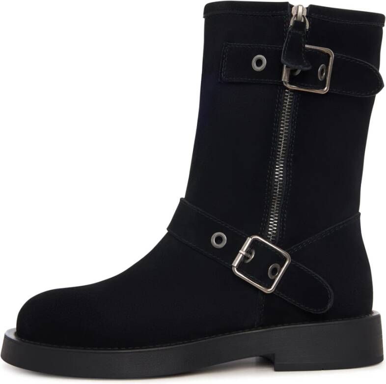 Cesare Gaspari Rogue Buckle Moto Boot Zwart