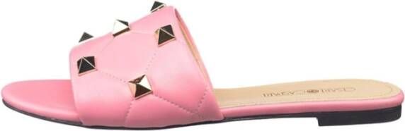 Cesare Gaspari Roze Rockstud Sandalen Mila Pink Dames