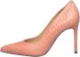 Cesare Gaspari Slangenleer Stiletto Pumps - Thumbnail 1