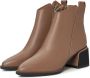 Cesare Gaspari Stijlvolle Enkellaarzen Bruin Brown Dames - Thumbnail 1