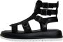 Cesare Gaspari Stijlvolle Plateau Sandalen Black Dames - Thumbnail 1