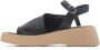 Cesare Gaspari Stijlvolle Platform Sandalen Black Dames - Thumbnail 1
