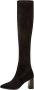 Cesare Gaspari Stijlvolle Suede Over-de-Knie Laarzen Black Dames - Thumbnail 1