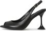 Cesare Gaspari Zwarte Stiletto High Heeled Sandalen Black Dames - Thumbnail 1