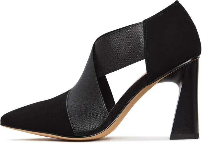 Cesare Gaspari Strappy Blokhakken Stassy Zwart
