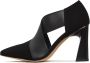 Cesare Gaspari Strappy Blokhakken Stassy Zwart - Thumbnail 1