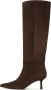 Cesare Gaspari Suede Slouchy Laarzen Stella - Thumbnail 1