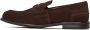 Cesare Gaspari Suede Strap Loafers - Thumbnail 1