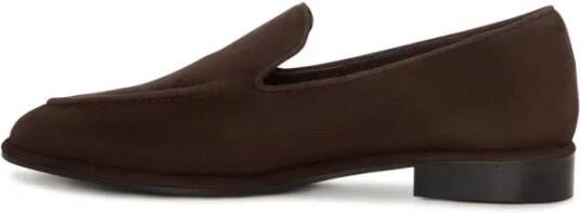 Cesare Gaspari Velvet Classic Loafers Bruin