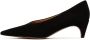 Cesare Gaspari Velvet Curve Pumps Black - Thumbnail 1