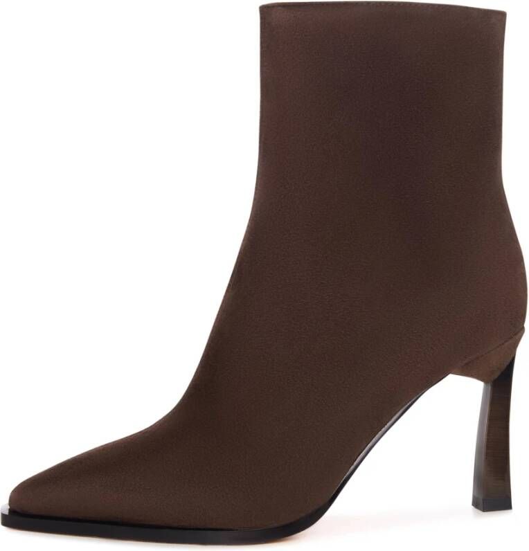 Cesare Gaspari Velvet Edge Enkellaars Bruin