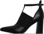 Cesare Gaspari Verhoogde T-strap blokhakken - Thumbnail 1