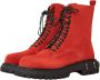 Cesare Gaspari Veterlaarzen met dikke zool Rood Red Dames - Thumbnail 1