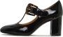 Cesare Gaspari Vintage gesp patentleren pumps Zwart - Thumbnail 1