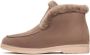 Cesare Gaspari Winter Enkellaarzen Antonia Donker Beige - Thumbnail 1