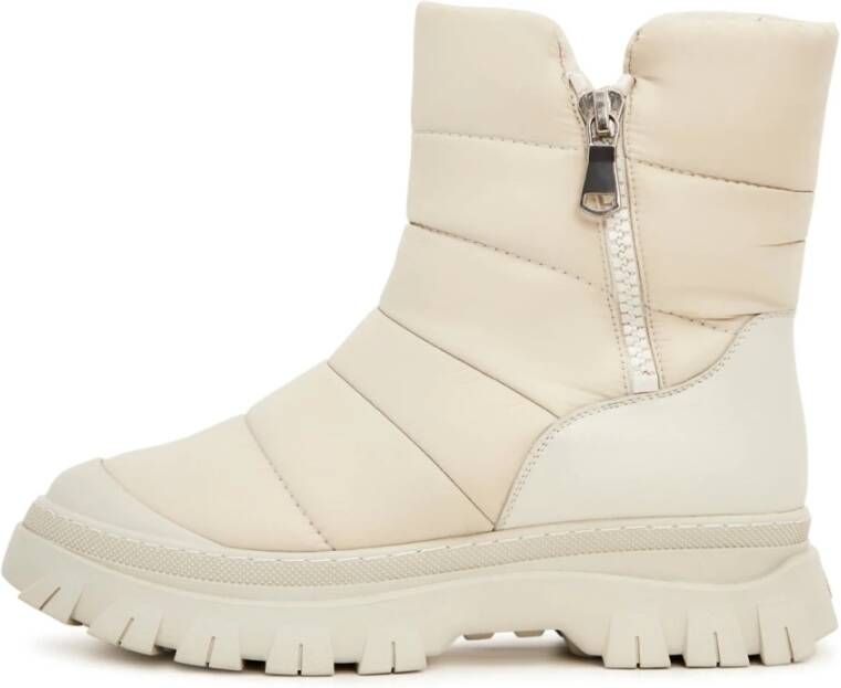 Cesare Gaspari Winter Warme Gevoerde Laarzen Beige Dames