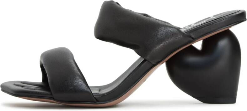 Cesare Gaspari Zwarte Blokhak Sandalen Isla Black Dames