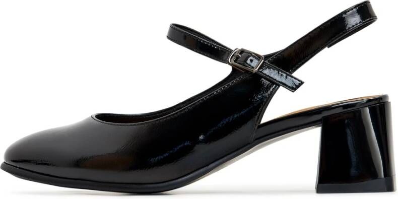 Cesare Gaspari Zwarte Slingback Pumps Nina Black Dames