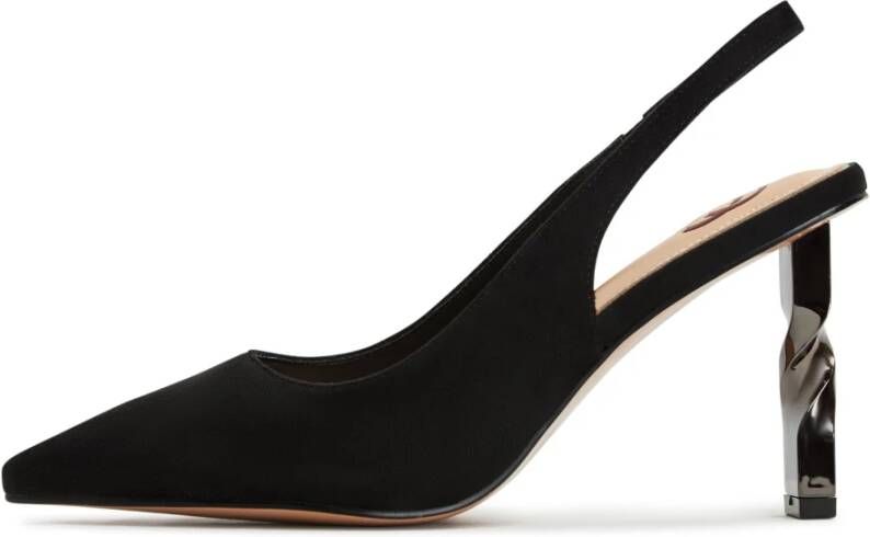 Cesare Gaspari Zwarte Stiletto High Heeled Pumps Black Dames
