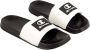 Champion Witte Arubo Rubberen Patch Slides Black Heren - Thumbnail 1