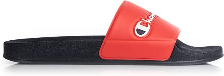 Champion Dameslippers Rood Zwart Stijlvol Comfort