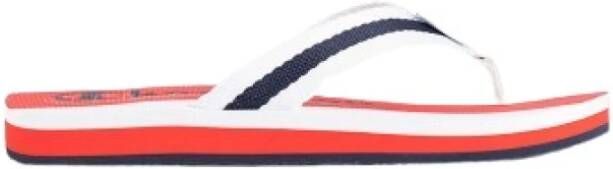 Champion Heren Flip Flops van Polyester Stof White Heren