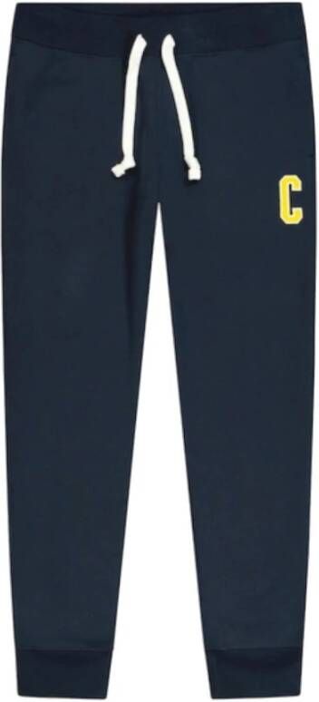 Champion Ribboord sweatpants in marineblauw