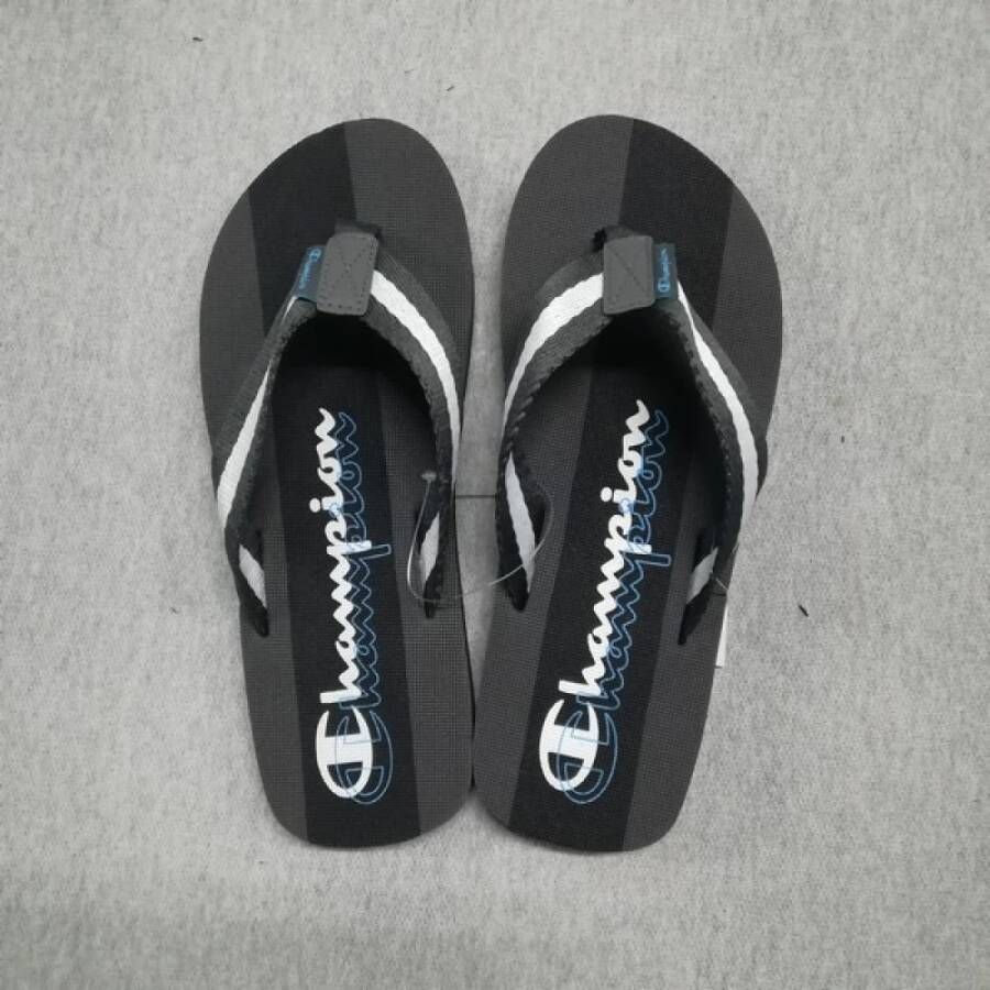 Champion Zwarte Web Evo Flip Flop Slider Multicolor Heren