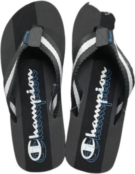 Champion Zwarte Web Evo Flip Flop Slider Multicolor Heren