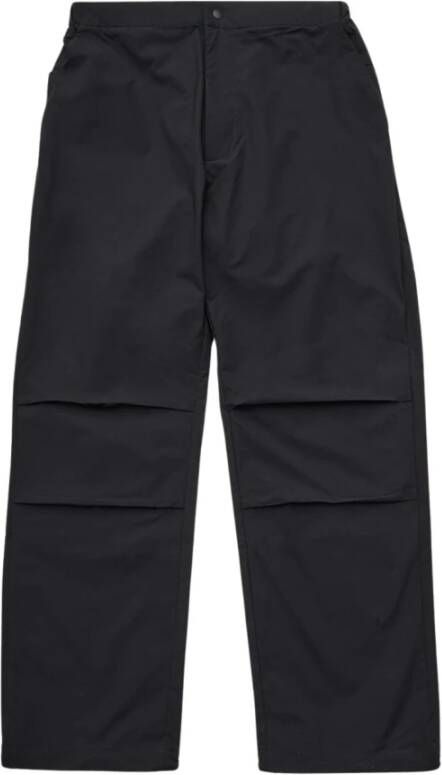 Champion Zwarte Technische Broek Elastische Boord
