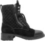 Chanel Vintage Pre-owned Canvas boots Black Dames - Thumbnail 1