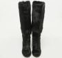 Chanel Vintage Pre-owned Fabric boots Black Dames - Thumbnail 1