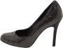 Chanel Vintage Pre-owned Fabric heels Black Dames - Thumbnail 1