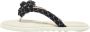 Chanel Vintage Pre-owned Fabric sandals Black Dames - Thumbnail 1