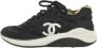 Chanel Vintage Pre-owned Fabric sneakers Black Dames - Thumbnail 1