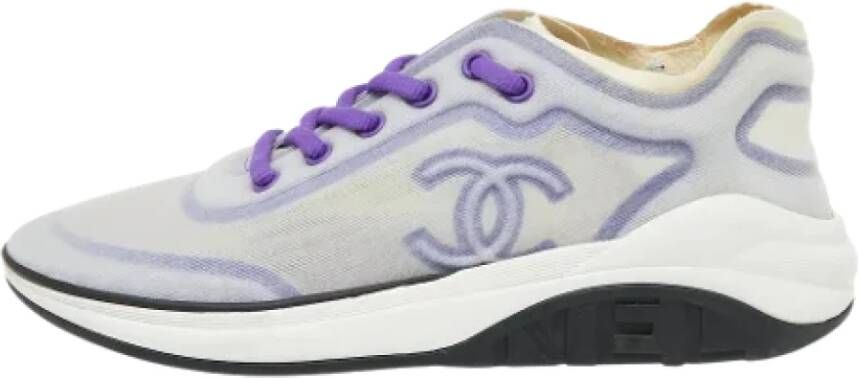 Chanel Vintage Pre-owned Fabric sneakers Multicolor Dames