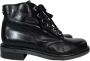 Chanel Vintage Pre-owned Leather boots Black Dames - Thumbnail 1
