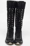 Chanel Vintage Pre-owned Leather boots Black Dames - Thumbnail 1