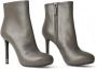 Chanel Vintage Pre-owned Leather boots Gray Dames - Thumbnail 1
