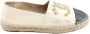Chanel Vintage Pre-owned Leather espadrilles Beige Dames - Thumbnail 1