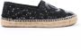 Chanel Vintage Pre-owned Leather espadrilles Black Dames - Thumbnail 1