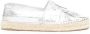 Chanel Vintage Pre-owned Leather espadrilles Gray Dames - Thumbnail 1