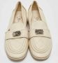 Chanel Vintage Pre-owned Leather flats Beige Dames - Thumbnail 1