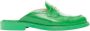 Chanel Vintage Pre-owned Leather flats Green Dames - Thumbnail 1