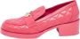 Chanel Vintage Pre-owned Leather flats Pink Dames - Thumbnail 1