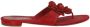 Chanel Vintage Pre-owned Leather flats Red Dames - Thumbnail 1