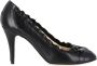 Chanel Vintage Pre-owned Leather heels Black Dames - Thumbnail 1