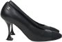 Chanel Vintage Pre-owned Leather heels Black Dames - Thumbnail 1
