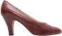 Chanel Vintage Pre-owned Leather heels Brown Dames - Thumbnail 1