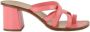 Chanel Vintage Pre-owned Leather mules Pink Dames - Thumbnail 1